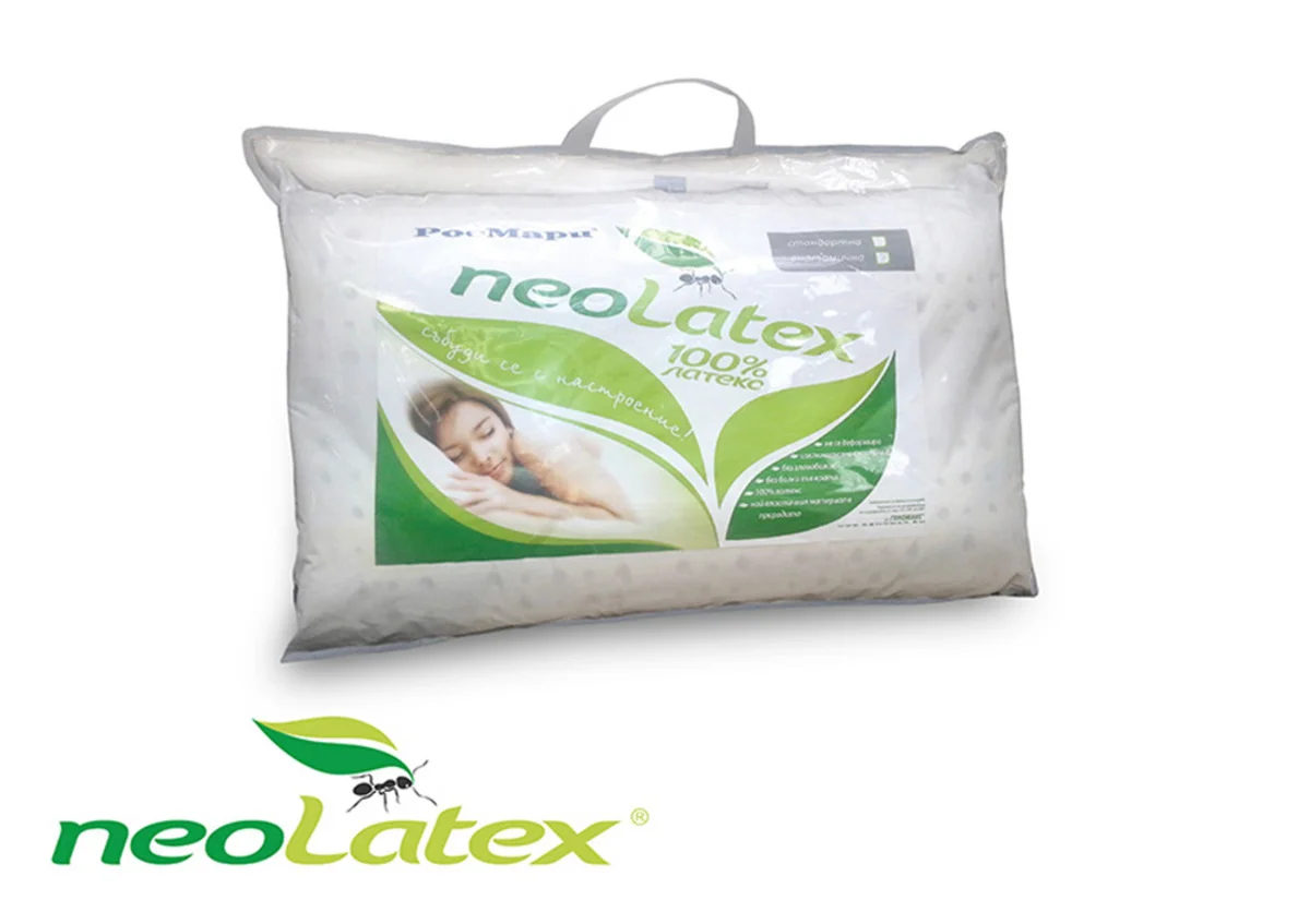 Представяме Ви продукт Възглавница neoLatex Стандарт